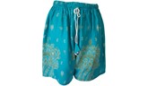 Turquoise Summer Shorts For Women
